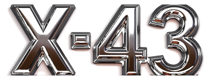 x 43 logo